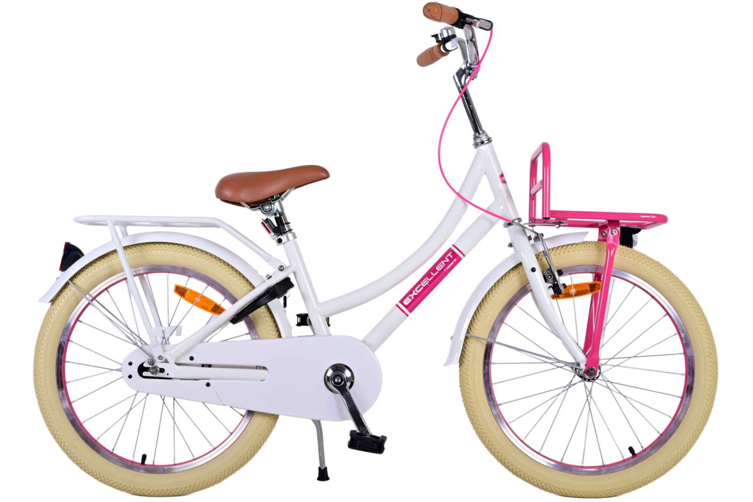 Volare Excellent pigecykel 20 tommer Hvid