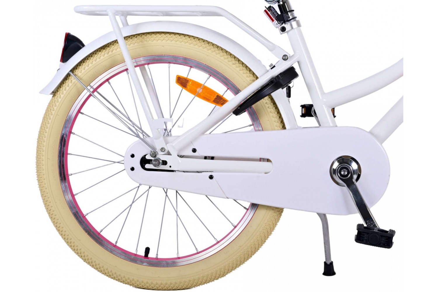 Volare Excellent pigecykel 20 tommer Hvid Volare Excellent pigecykel 20 tommer Hvid
