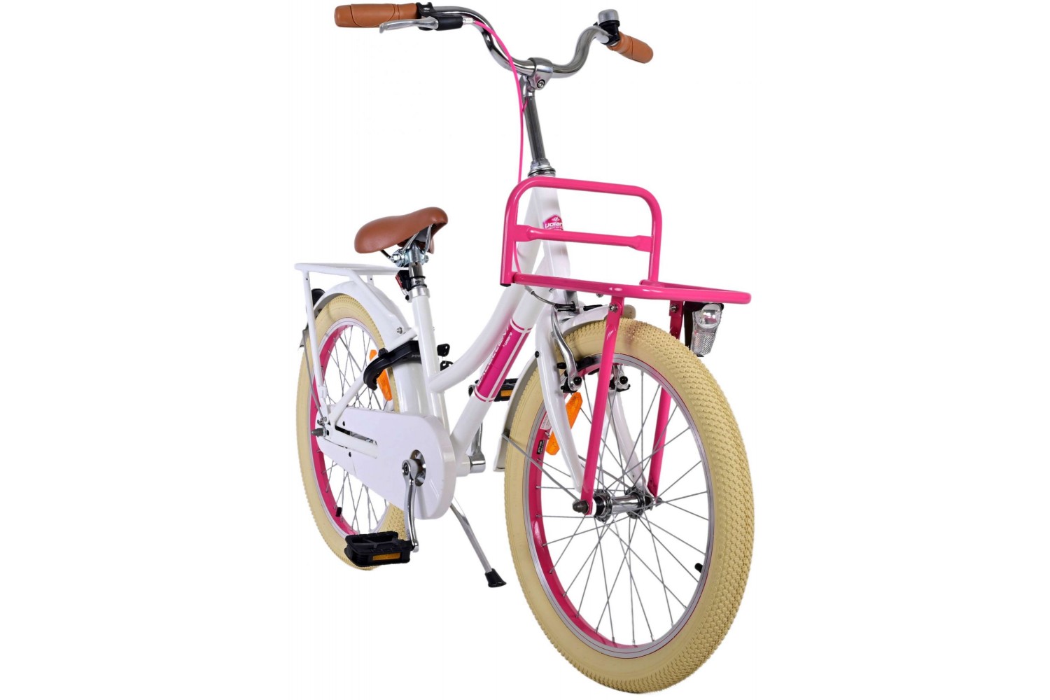 Volare Excellent pigecykel 20 tommer Hvid Volare Excellent pigecykel 20 tommer Hvid