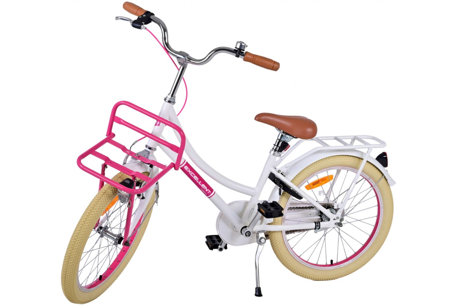 Volare Excellent pigecykel 20 tommer Hvid Volare Excellent pigecykel 20 tommer Hvid