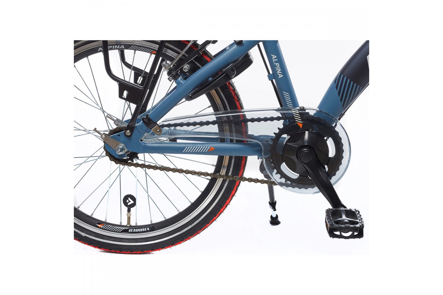 Alpina Yabber Børnecykel 20 tommer Drenge Marine Blå Matt Alpina Yabber Børnecykel 20 tommer Drenge Marine Blå Matt