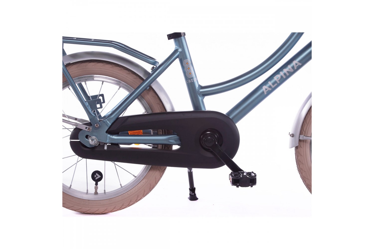 Alpina Cargo Hollandcykel 18 tommer Piger Stål Blå Matt Alpina Cargo Hollandcykel 18 tommer Piger Stål Blå Matt