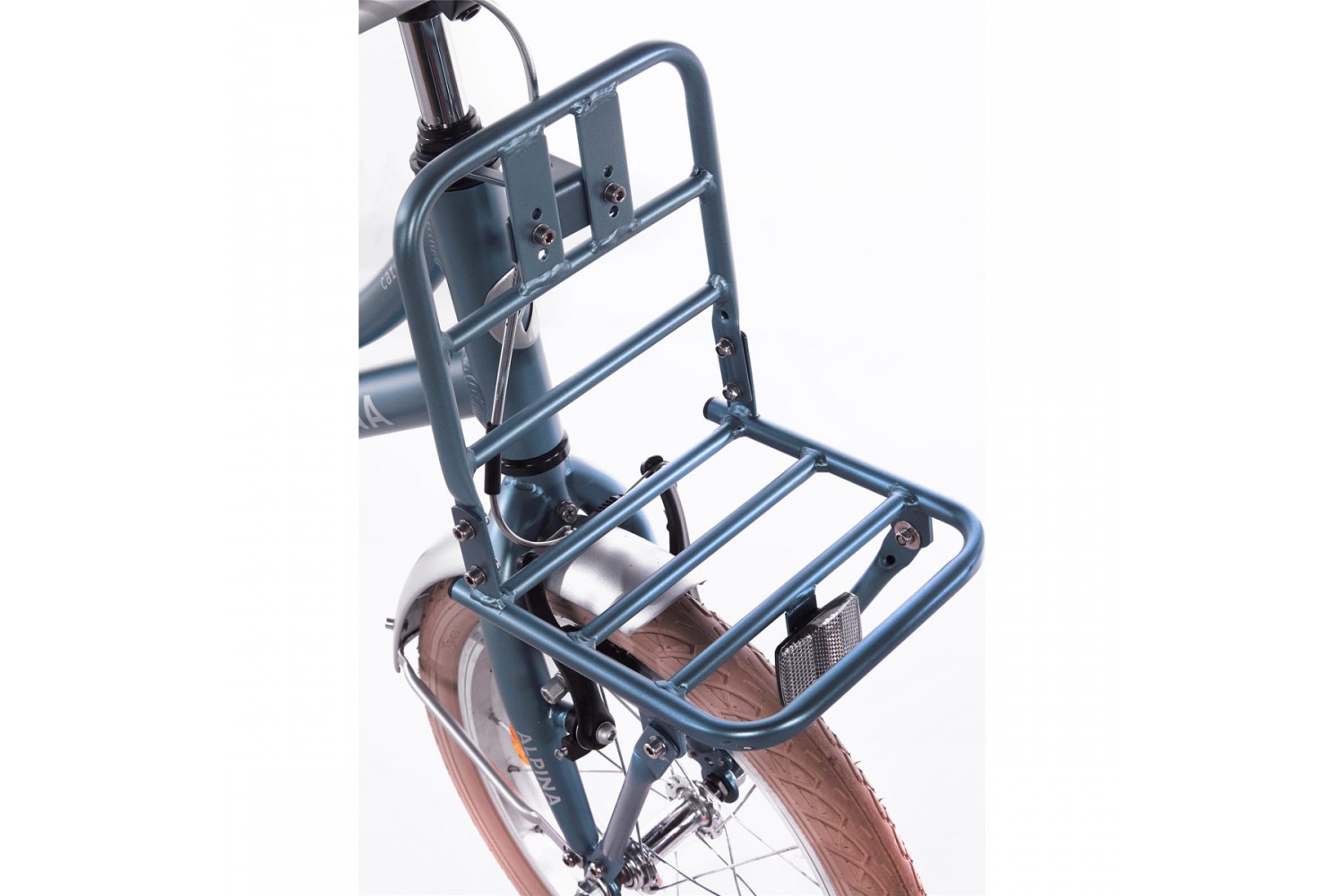 Alpina Cargo Hollandcykel 18 tommer Piger Stål Blå Matt Alpina Cargo Hollandcykel 18 tommer Piger Stål Blå Matt