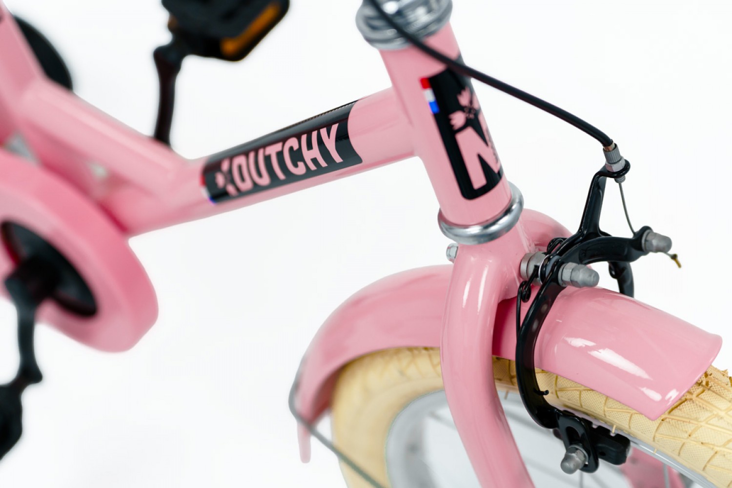 Nogan Dutchy Børnecykel 18 tommer Glansende Lyserød Nogan Dutchy Børnecykel 18 tommer Glansende Lyserød