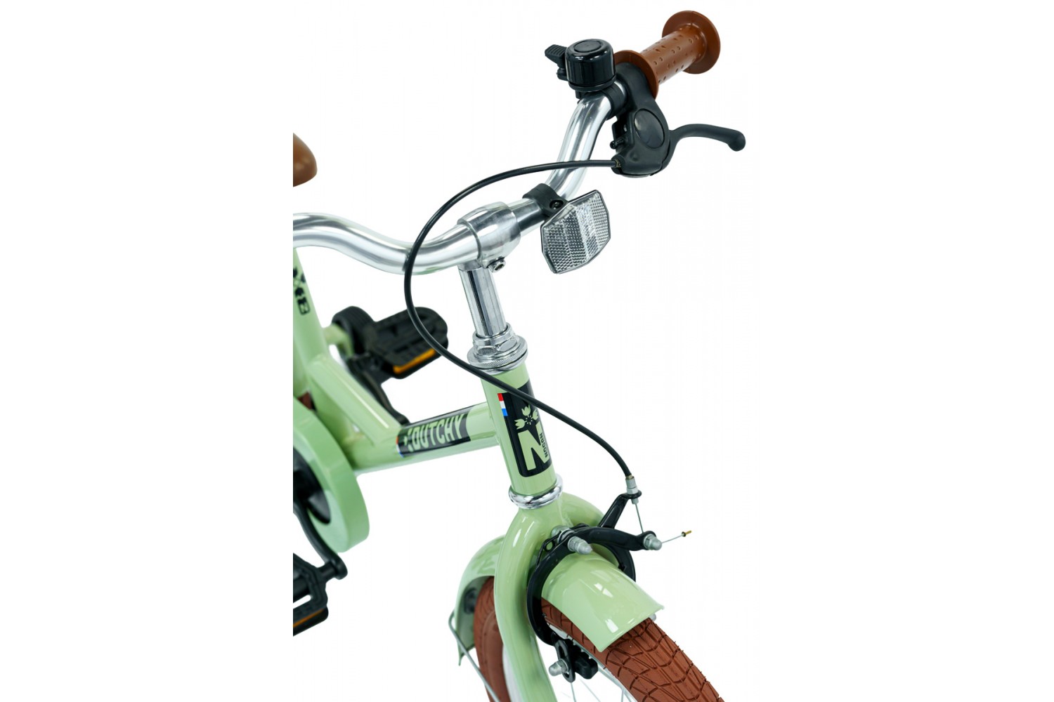 Nogan Dutchy Børnecykel 14 tommer Grøn Nogan Dutchy Børnecykel 14 tommer Grøn