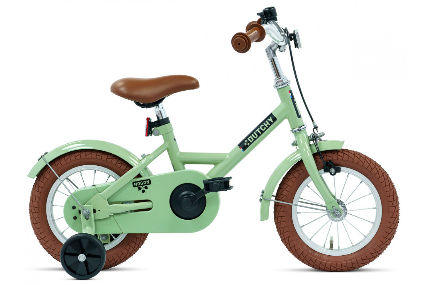 Nogan Dutchy Børnecykel 12 tommer Grøn Nogan Dutchy Børnecykel 12 tommer Grøn