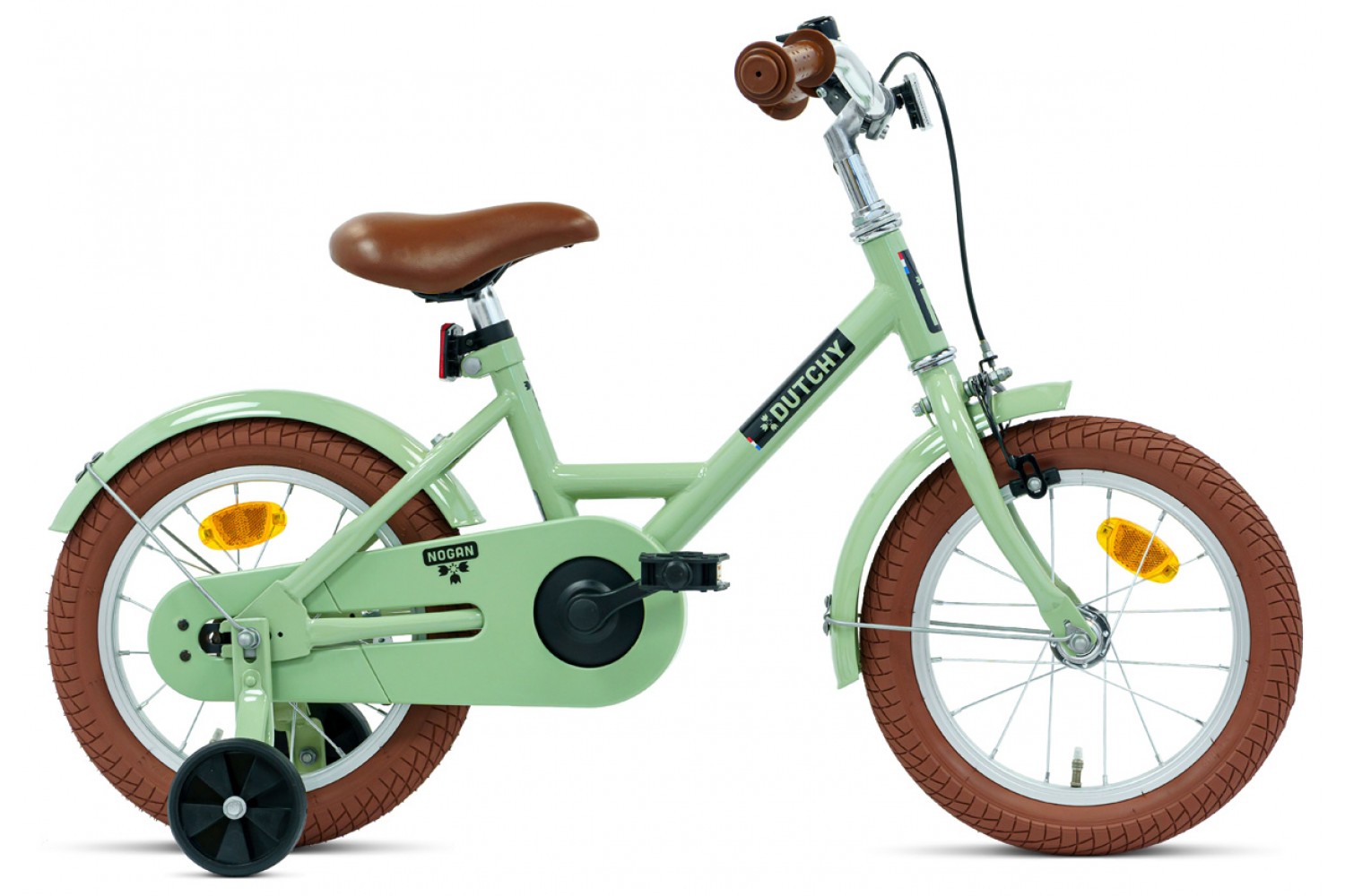 Nogan Dutchy Børnecykel 14 tommer Grøn Nogan Dutchy Børnecykel 14 tommer Grøn