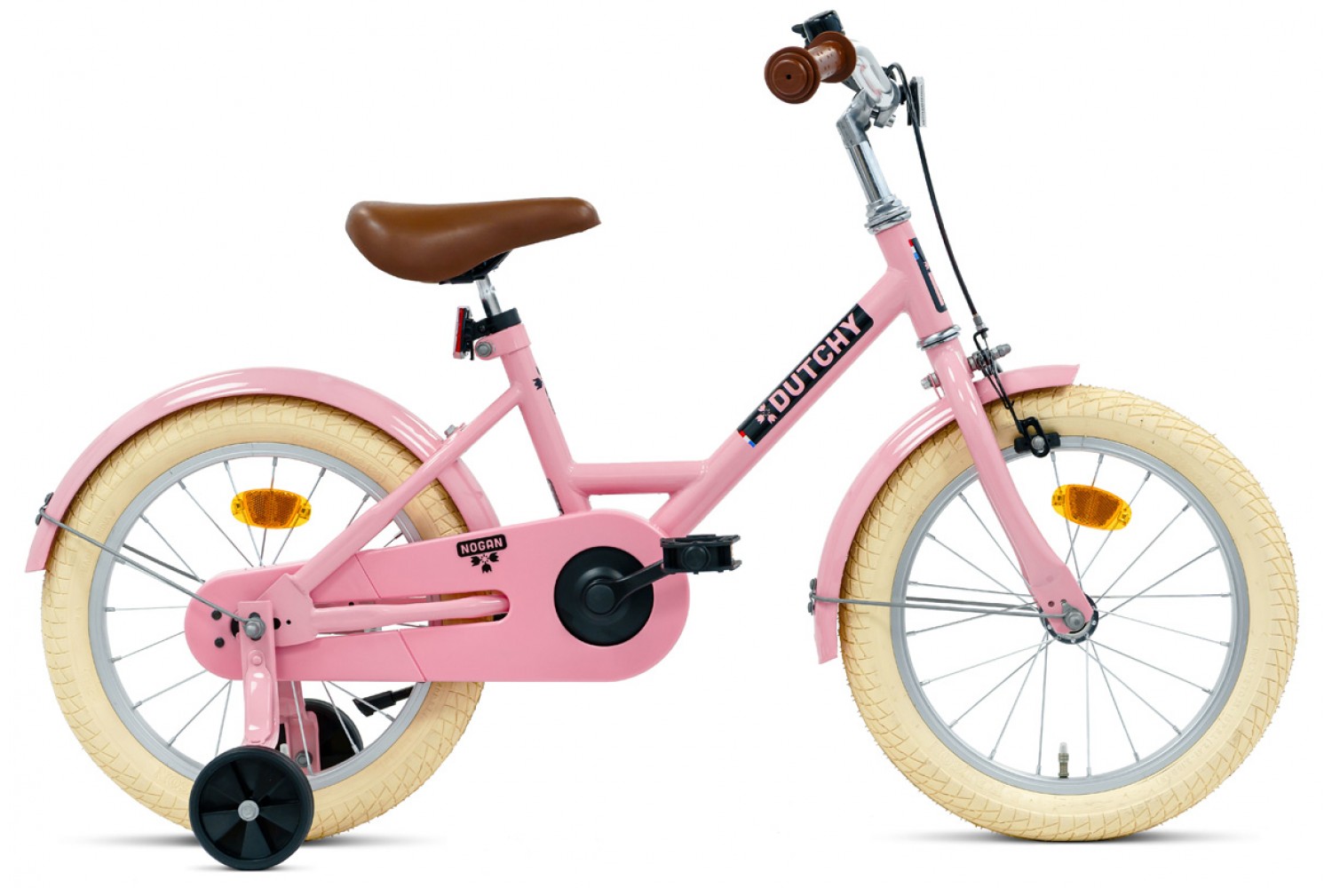 Nogan Dutchy Børnecykel 16 tommer Glansende Lyserød Nogan Dutchy Børnecykel 16 tommer Glansende Lyserød