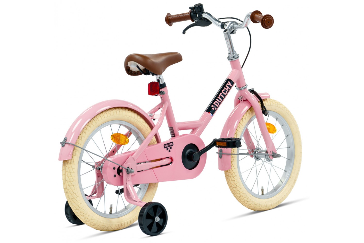 Nogan Dutchy Børnecykel 16 tommer Glansende Lyserød Nogan Dutchy Børnecykel 16 tommer Glansende Lyserød