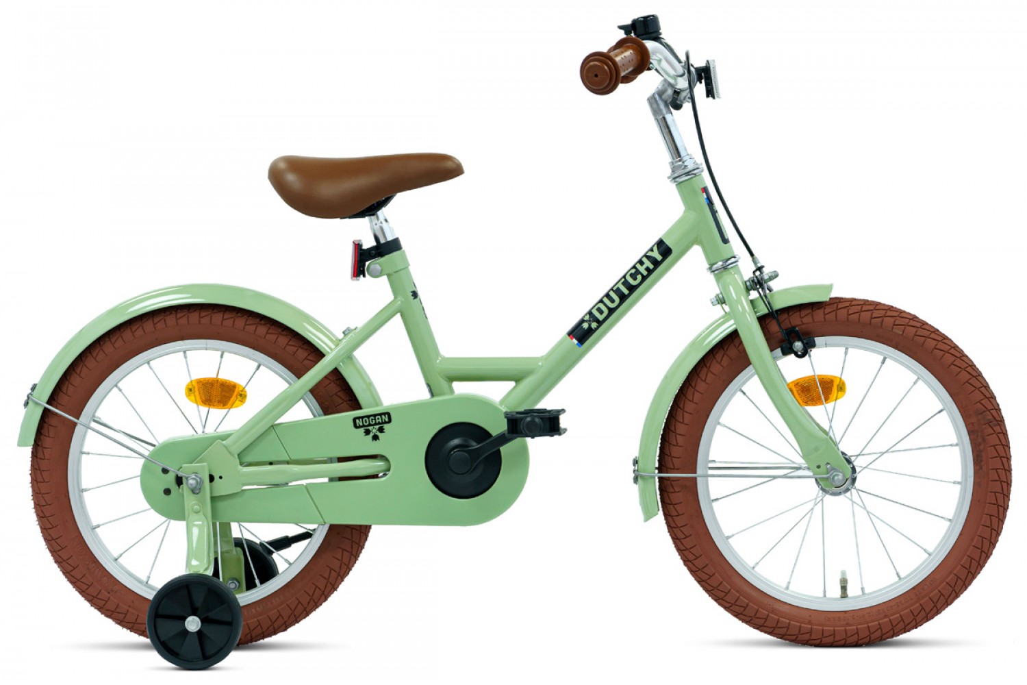 Nogan Dutchy Børnecykel 16 tommer Grøn Nogan Dutchy Børnecykel 16 tommer Grøn