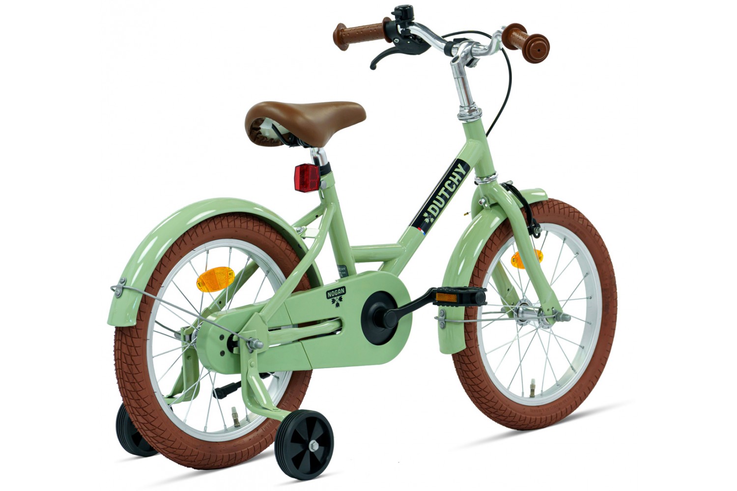 Nogan Dutchy Børnecykel 16 tommer Grøn Nogan Dutchy Børnecykel 16 tommer Grøn