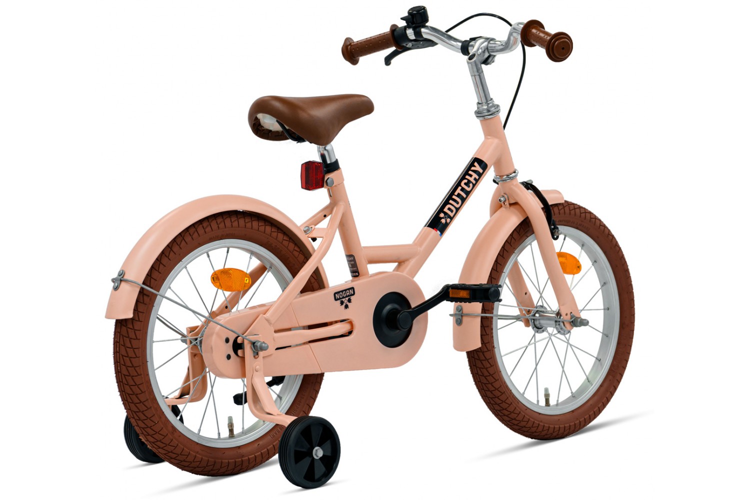 Nogan Dutchy Børnecykel 16 tommer Mat Lyserød Nogan Dutchy Børnecykel 16 tommer Mat Lyserød