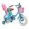 Nogan Butterfly 12-tommer børnecykel piger Turquoise Nogan Butterfly 12 tommer Børnecykel Piger Turkis