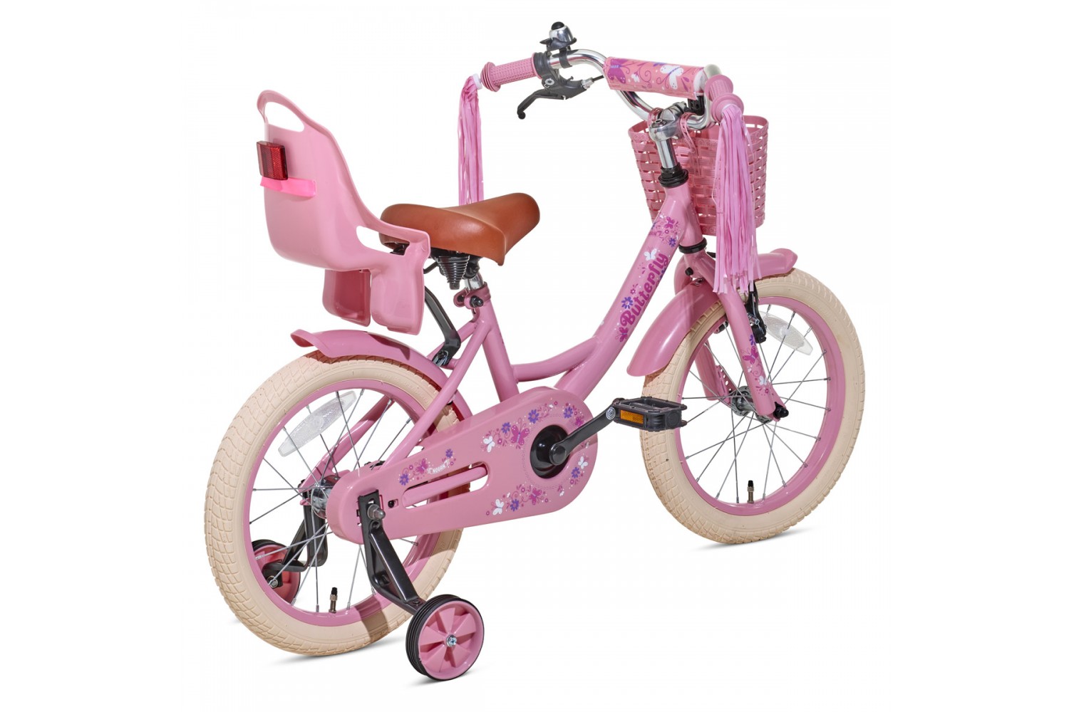 Nogan Butterfly 16 pink Nogan Butterfly 16 tommer Børnecykel Piger Pink
