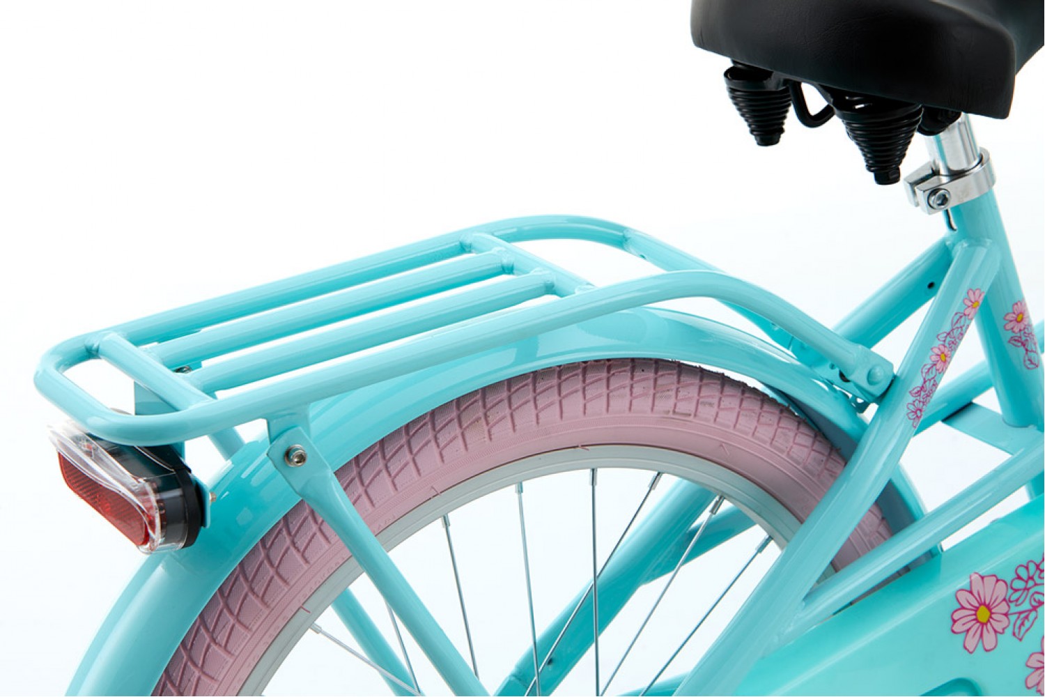 Supersuper Lola 20-tommer pigecykel Mint Pink Supersuper Lola Børnecykel 20 tommer Piger Mint-Rosa