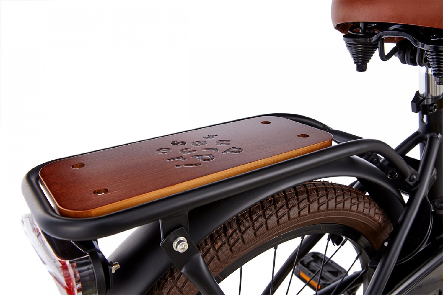 Supersuper Cooper Bamboo drengecykel 20 tommer Matt Black Supersuper Cooper Bamboo 20 tommer Børnecykel Drenge Mat Sort