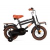 Supersuper Cooper Bamboo Børnecykel 12 tommer Drenge Matt Black Supersuper Cooper Bamboo 12 tommer Børnecykel Drenge Mat Sort