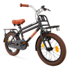 Supersuper Cooper Bamboo børnecykel 16-tommer drenge Matt Black Supersuper Cooper Bamboo 16 tommer Børnecykel Drenge Mat Sort