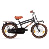 Supersuper Cooper Bamboo 18 tommer Børnecykel Piger Mat Sort