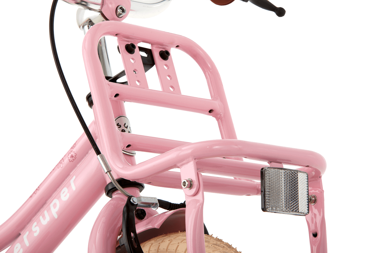 Supersuper Cooper 12 tommer Børnecykel Piger Pink Supersuper Cooper 12 tommer Børnecykel Piger Pink