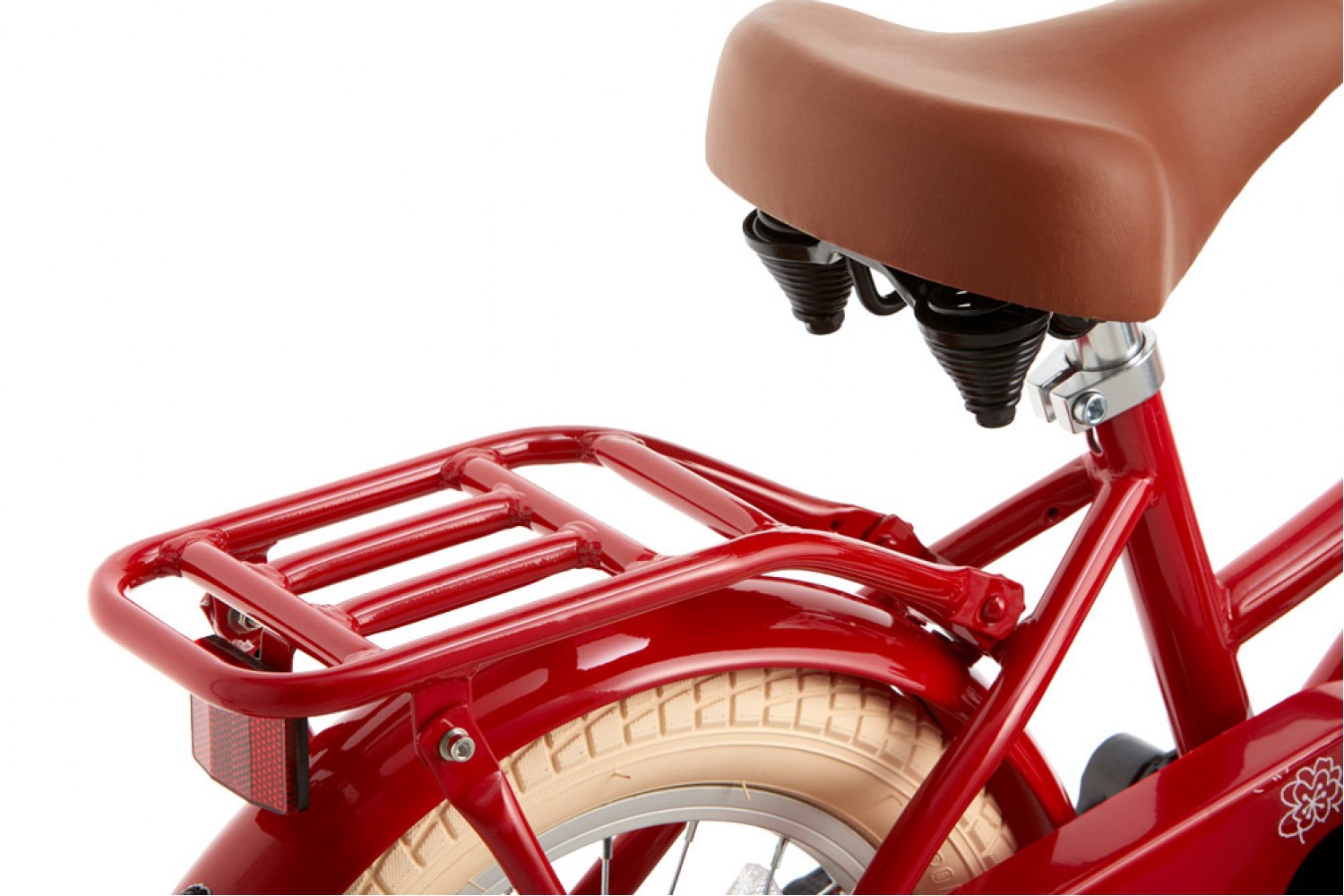 Supersuper Cooper Børnecykel 16 tommer Piger Rød Supersuper Cooper Børnecykel 16 tommer Piger Rød