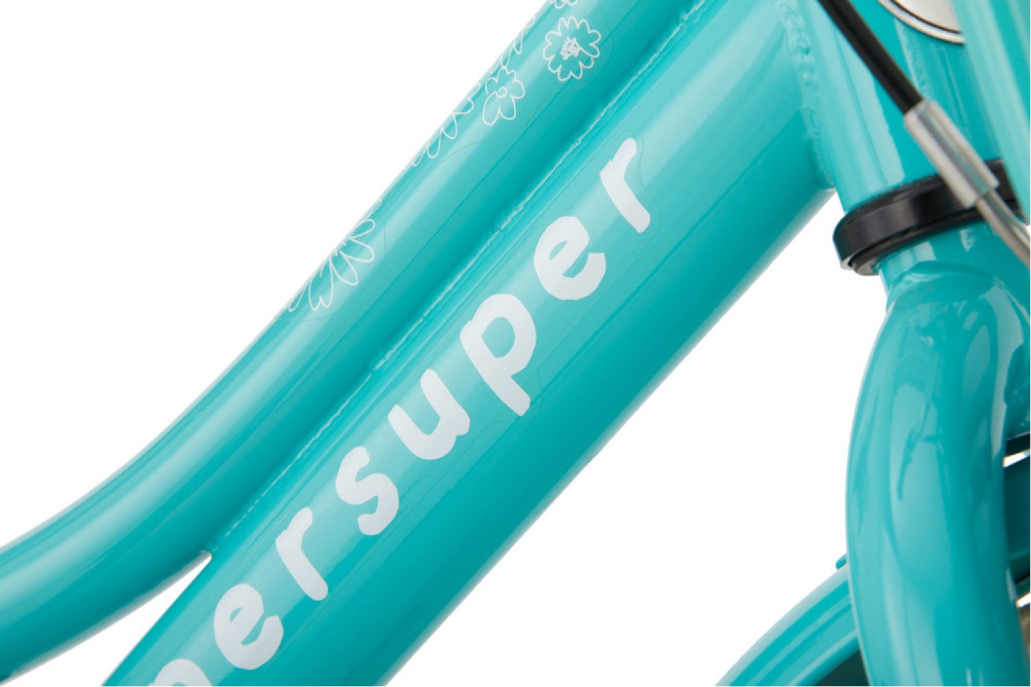 Supersuper Cooper Børnecykel 16 tommer Piger Turkis Supersuper Cooper Børnecykel 16 tommer Piger Turkis