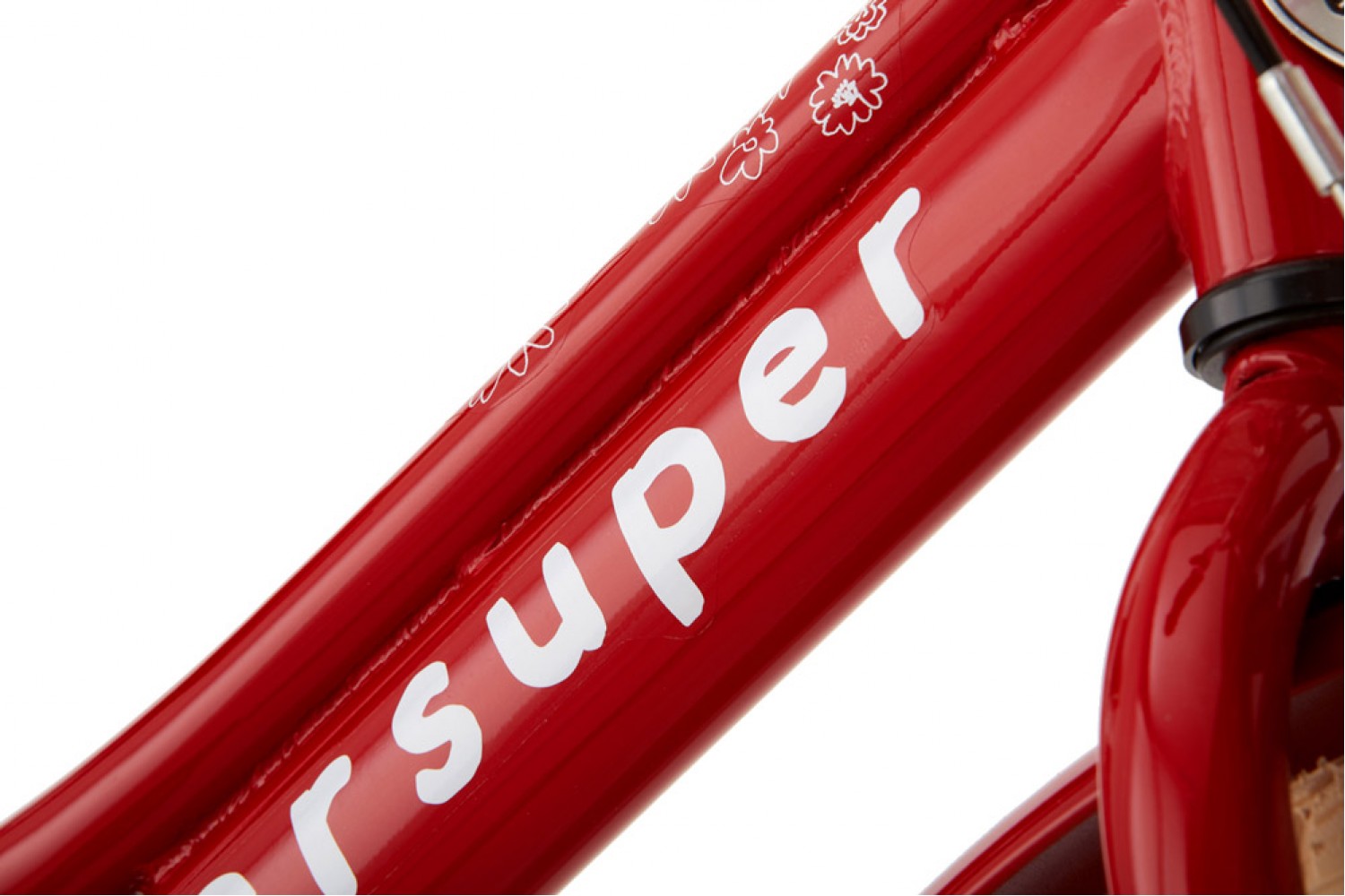 Supersuper Cooper Pigecykel 20 tommer Rød Supersuper Cooper Børnecykel 20 tommer Piger Rød