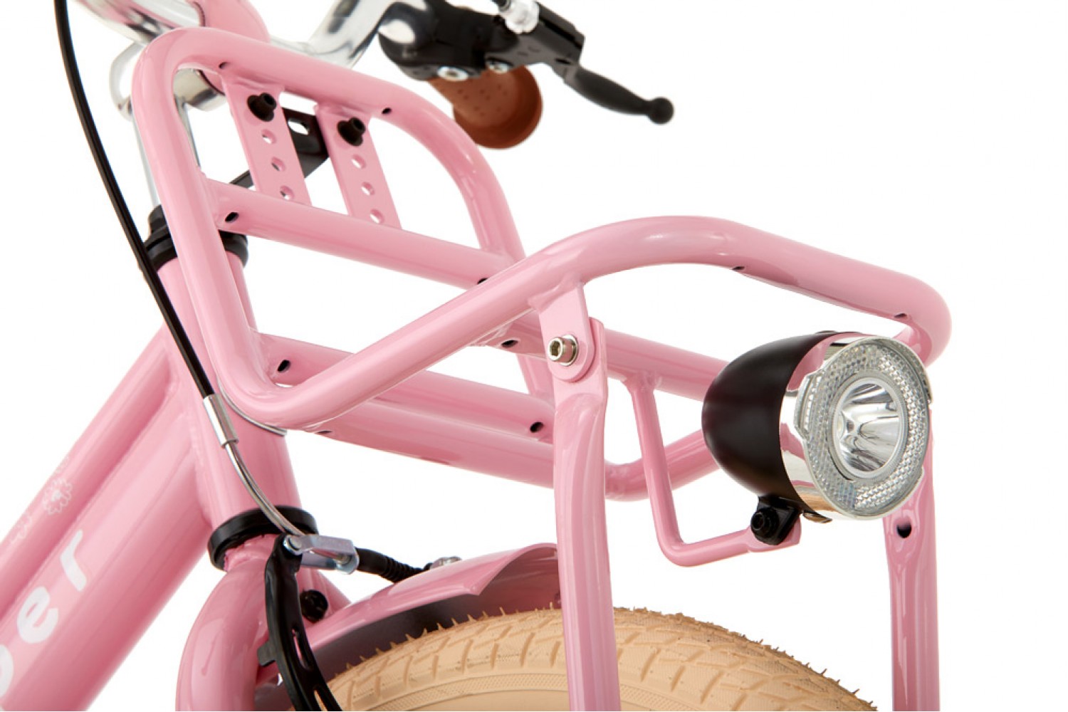 Supersuper Cooper Pigecykel 20 tommer Pink Supersuper Cooper Børnecykel 20 tommer Piger Pink