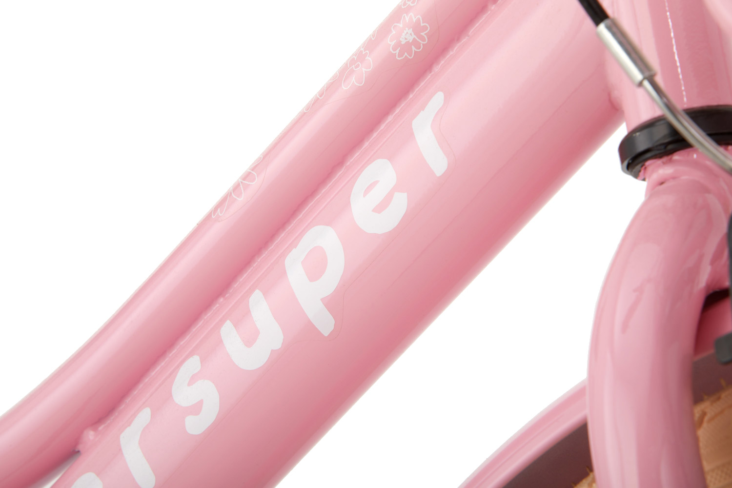 Supersuper Cooper Pigecykel 20 tommer Pink Supersuper Cooper Børnecykel 20 tommer Piger Pink
