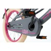 Supersuper Lola Børnecykel 16 tommer Piger Grå Lyserød Supersuper Lola Børnecykel 16 tommer Piger Grå Lyserød