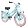 Supersuper Lola Børnecykel 16 tommer Piger Mint Pink Supersuper Lola Børnecykel 16 tommer Piger Mint-Rosa