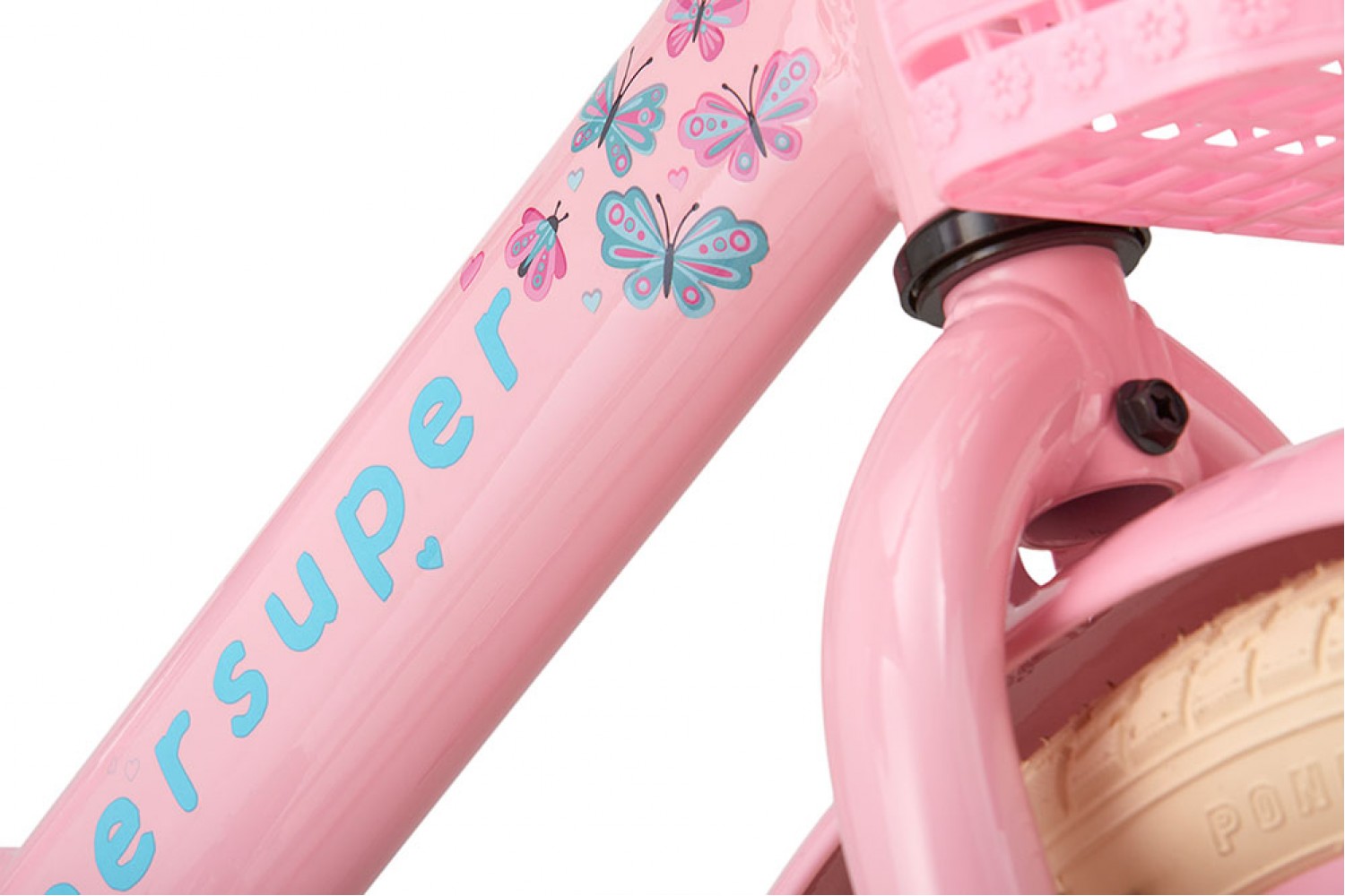 Supersuper Little Miss 16-tommer Børnecykel Piger Pink Supersuper Little Miss Børnecykel 16 tommer Piger Pink