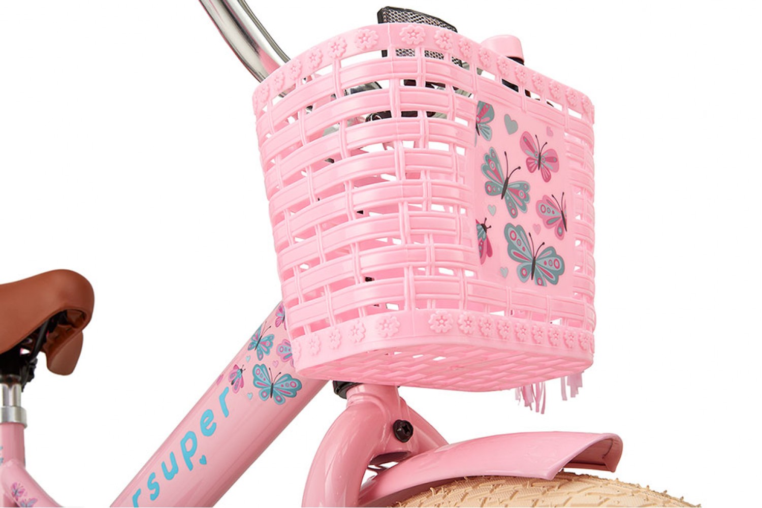 Supersuper Little Miss Børnecykel 18 tommer Piger Pink