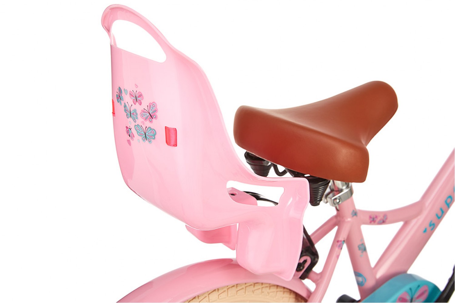 Supersuper Little Miss Børnecykel 18 tommer Piger Pink