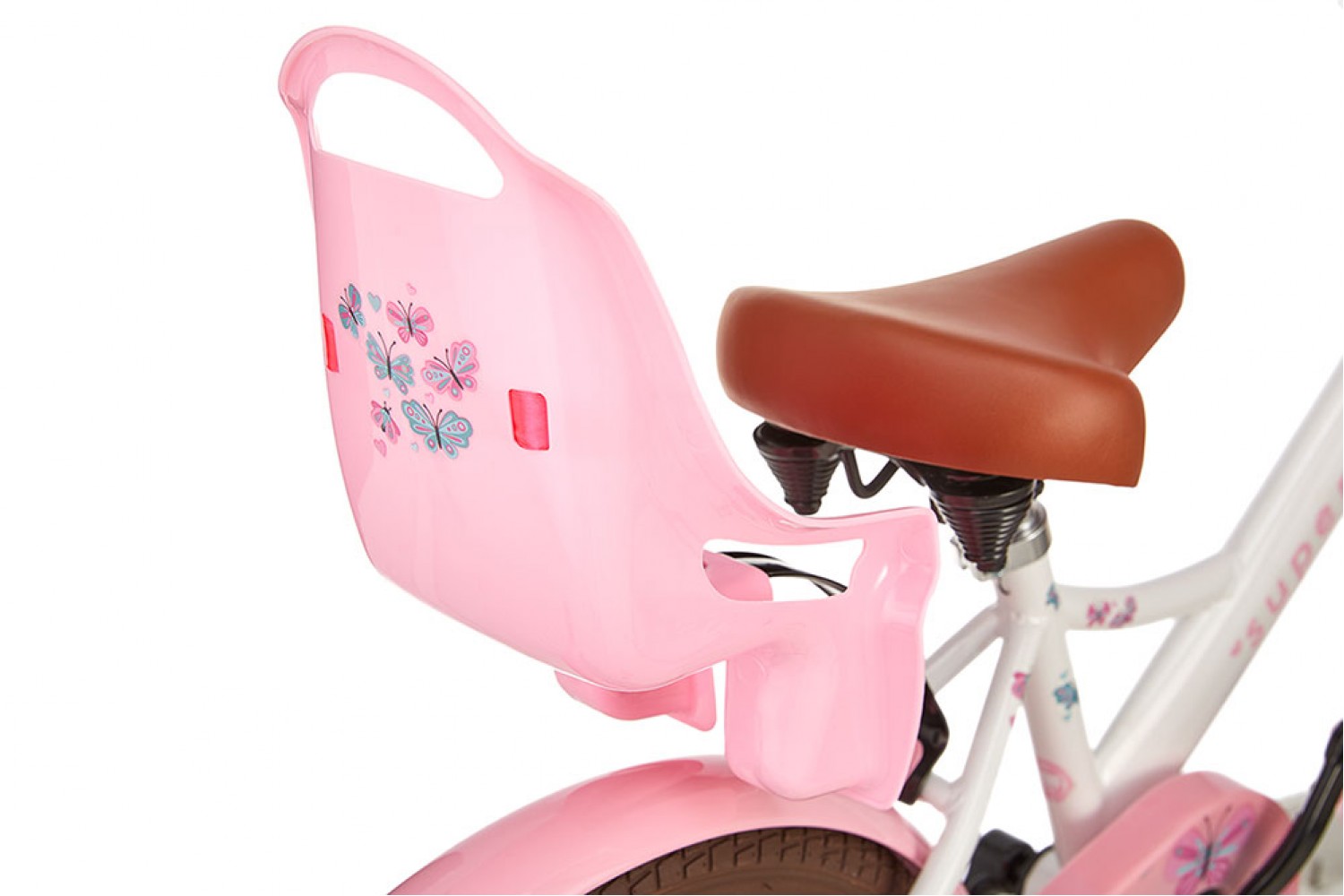 Supersuper Little Miss Pigecykel 18 tommer Hvid Supersuper Little Miss Børnecykel 18 tommer Piger Hvid