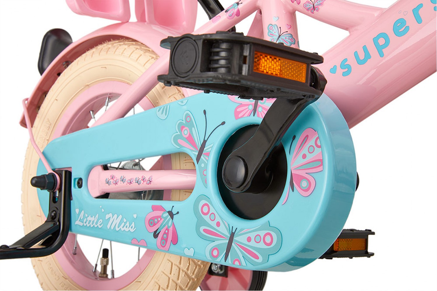 Supersuper Little Miss Børnecykel 12 tommer Piger Pink Supersuper Little Miss Børnecykel 12 tommer Piger Pink
