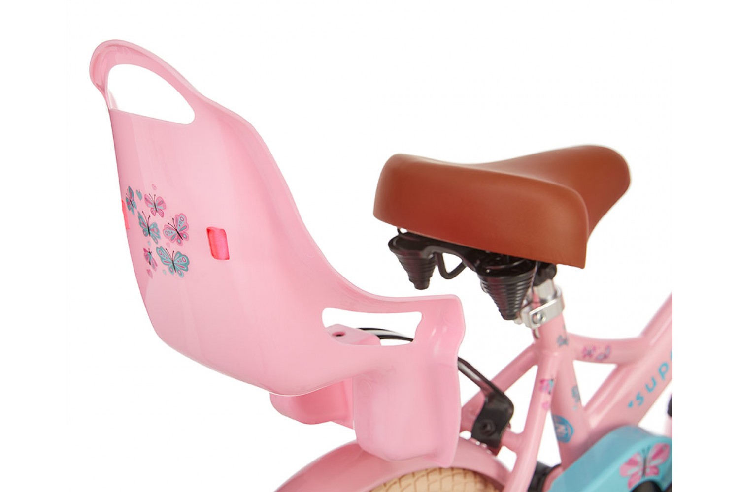 Supersuper Little Miss Børnecykel 12 tommer Piger Pink Supersuper Little Miss Børnecykel 12 tommer Piger Pink