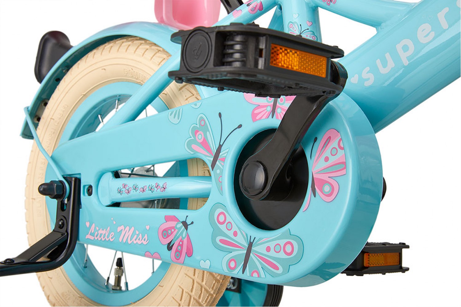 Supersuper Little Miss Børnecykel 12 tommer Piger Turkis Supersuper Little Miss Børnecykel 12 tommer Piger Turkis