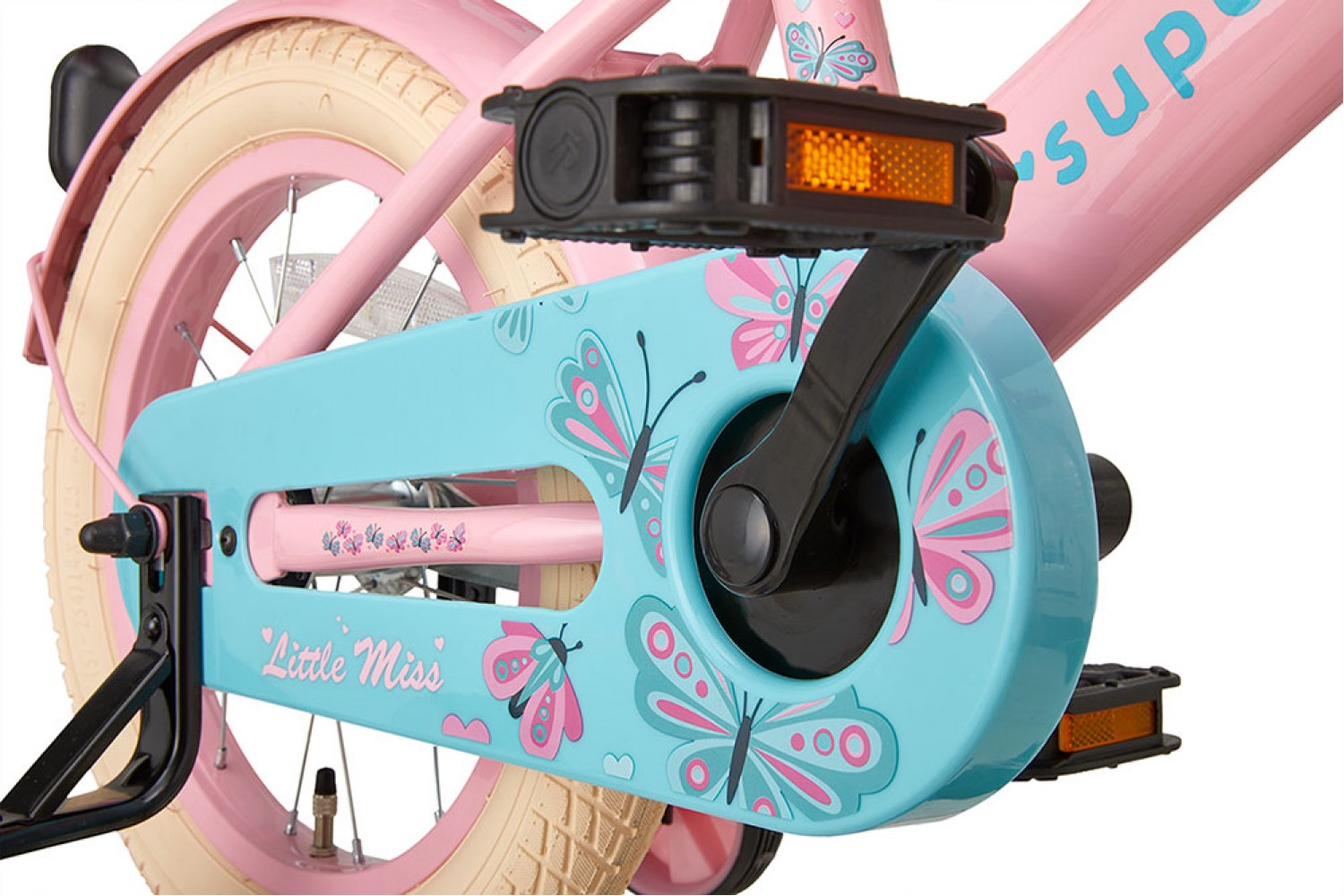 Supersuper Little Miss Børnecykel 14 tommer Piger Pink Supersuper Little Miss Børnecykel 14 tommer Piger Pink