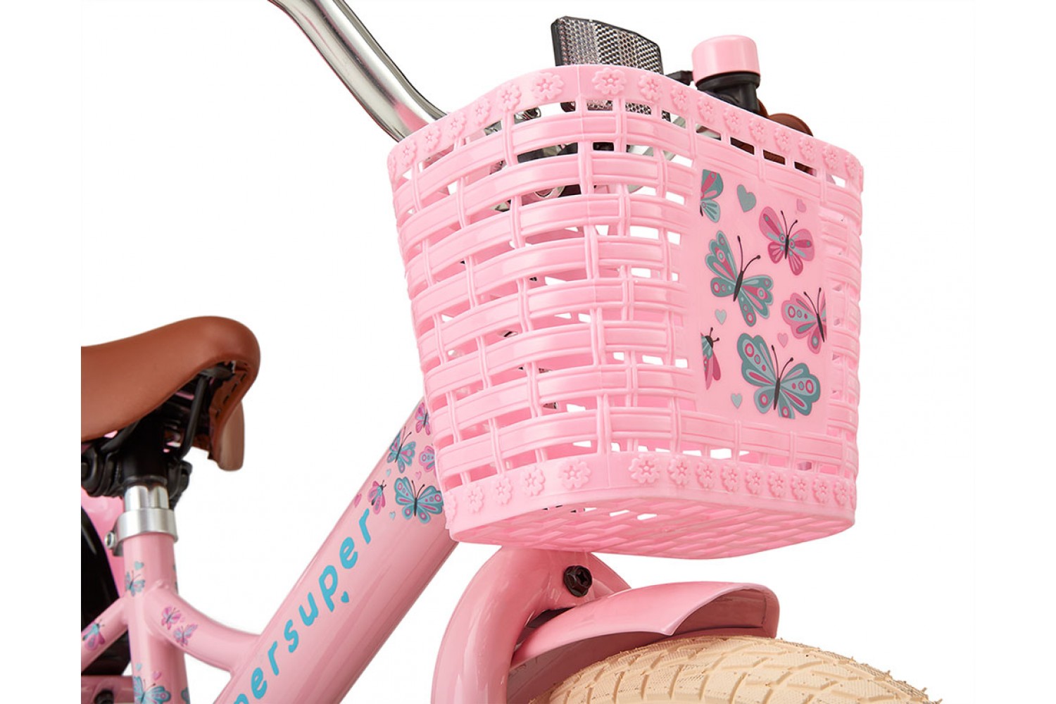 Supersuper Little Miss Børnecykel 14 tommer Piger Pink Supersuper Little Miss Børnecykel 14 tommer Piger Pink