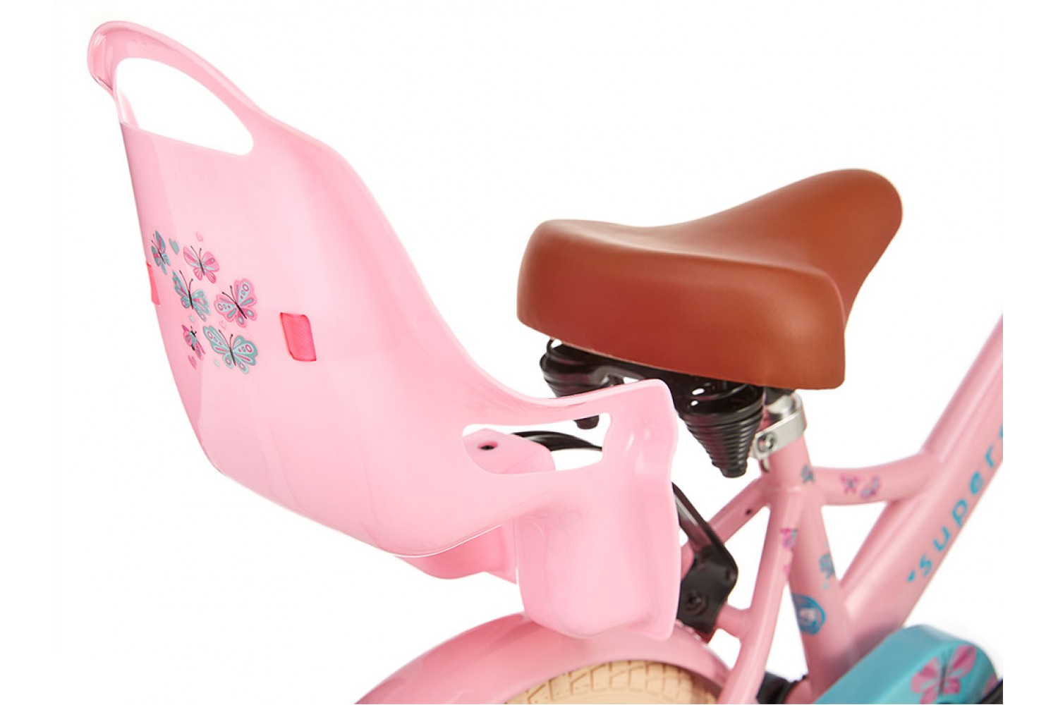 Supersuper Little Miss Børnecykel 14 tommer Piger Pink Supersuper Little Miss Børnecykel 14 tommer Piger Pink